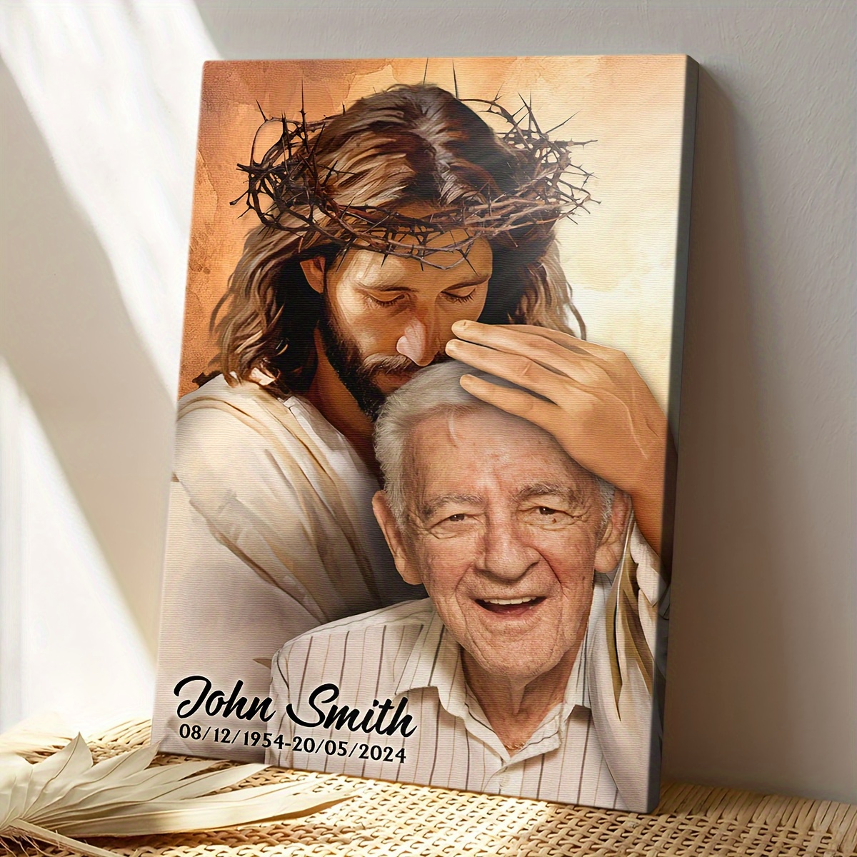 2D Flat-Custom Religious Memor - Canvas Wrap Ready 리뷰 및 가격