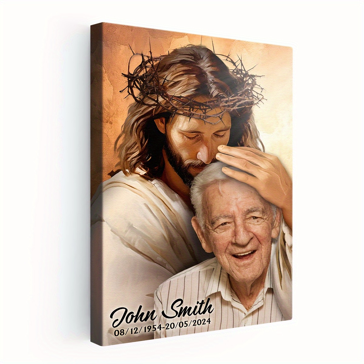 2D Flat-Custom Religious Memor - Canvas Wrap Ready 리뷰 및 가격
