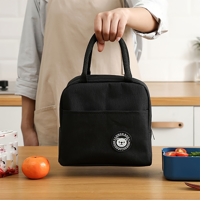 Black Cationic Insulated Lunch - Tote Bag Sublimation 리뷰 및 가격