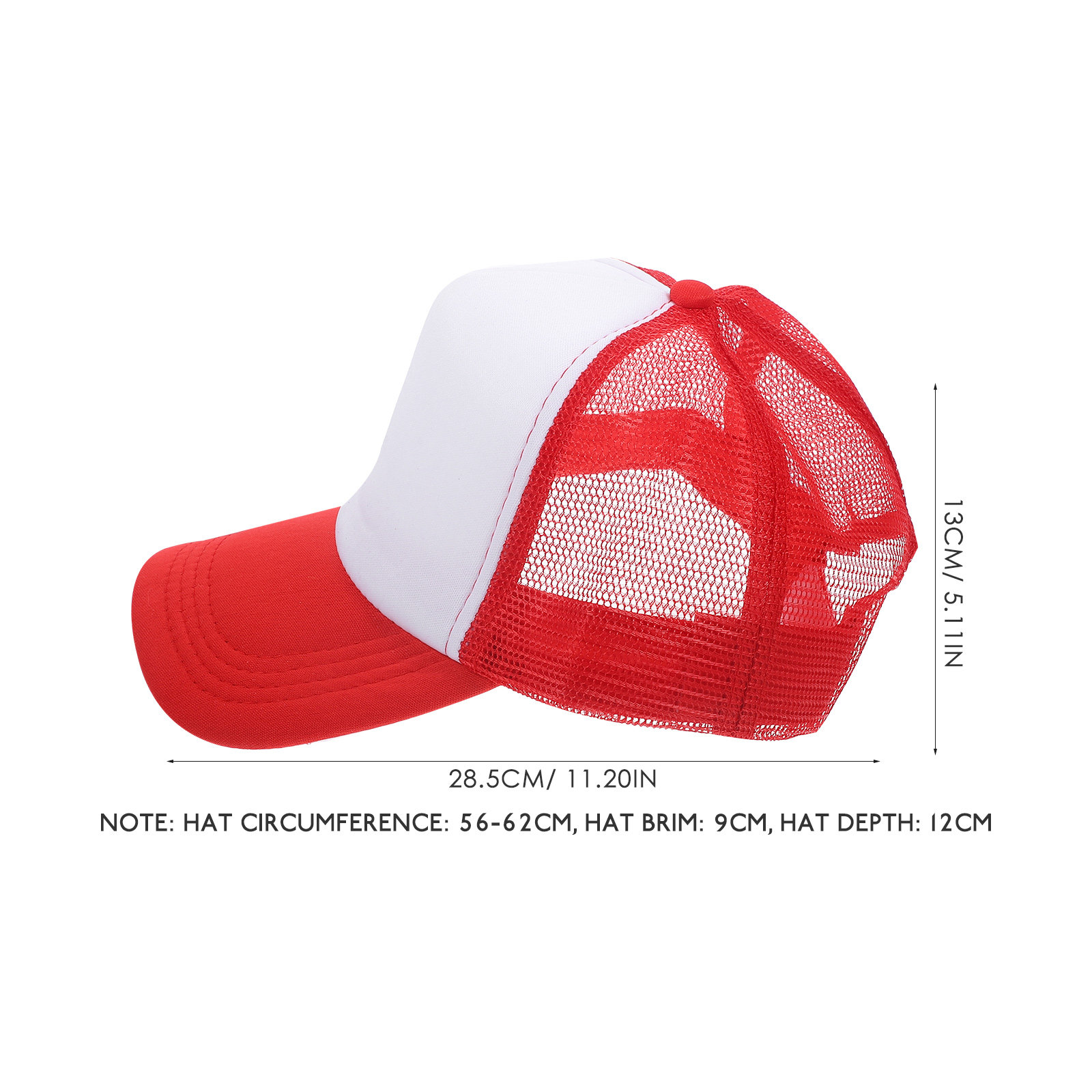 10Pcs Blank Mesh Baseball Caps - Hat Sublimation Blank 리뷰 및 가격