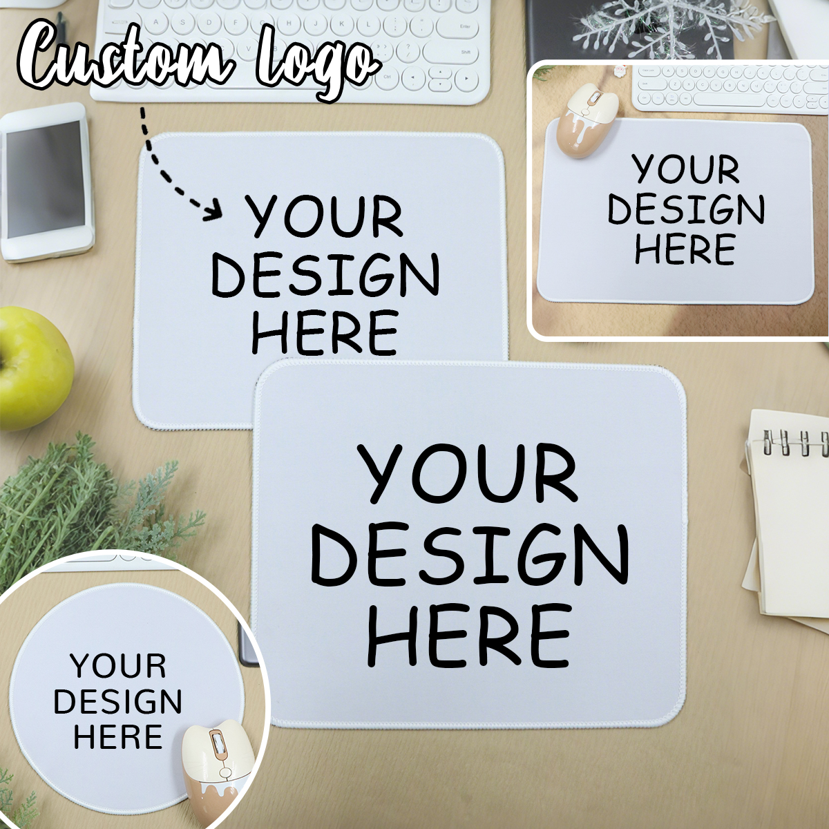 Custom Logo Mouse Pad, Persona - Mouse Pad Blank Sublimation 리뷰 및 가격