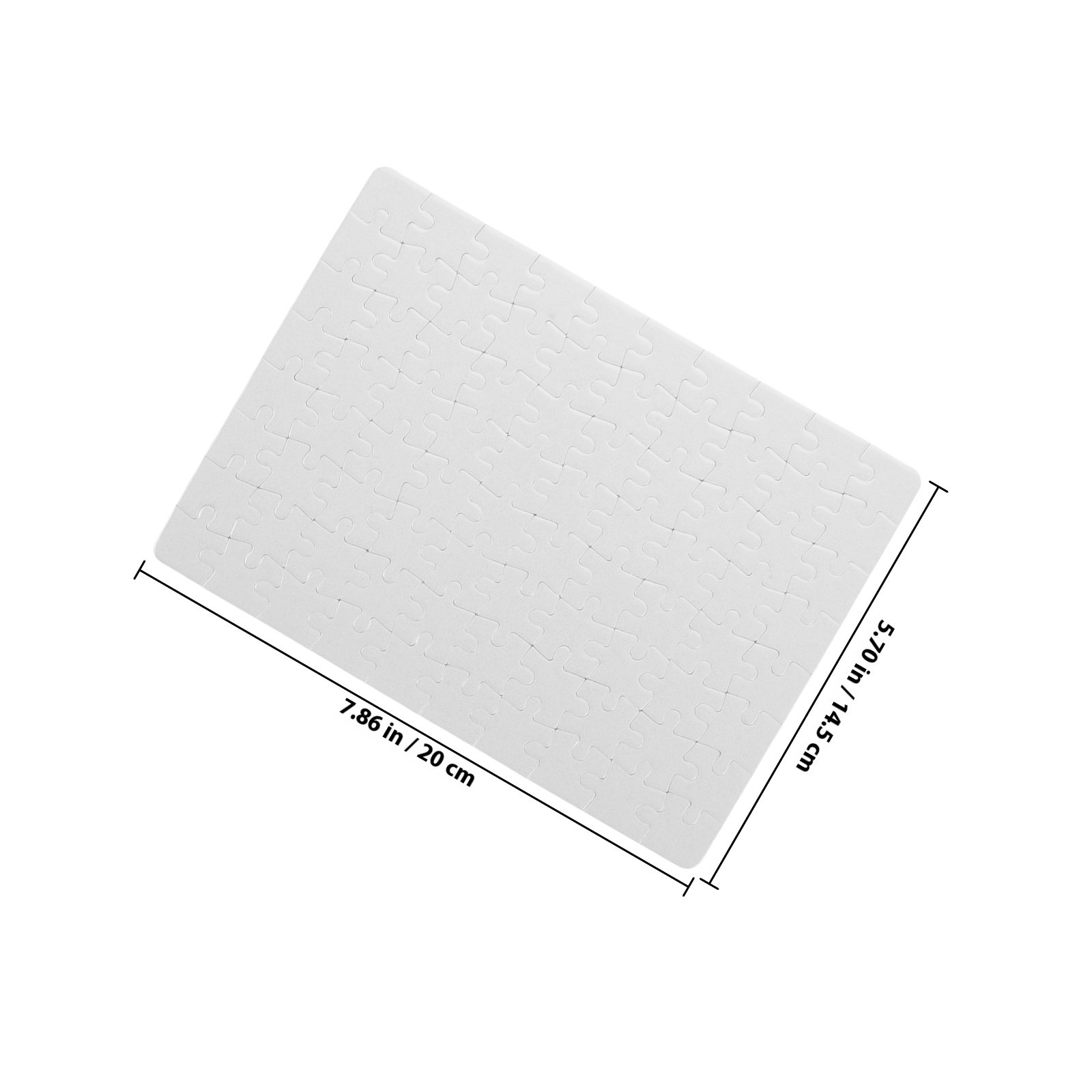 4 Sheets Sublimation Blank Puz - Puzzle Blank White 리뷰 및 가격