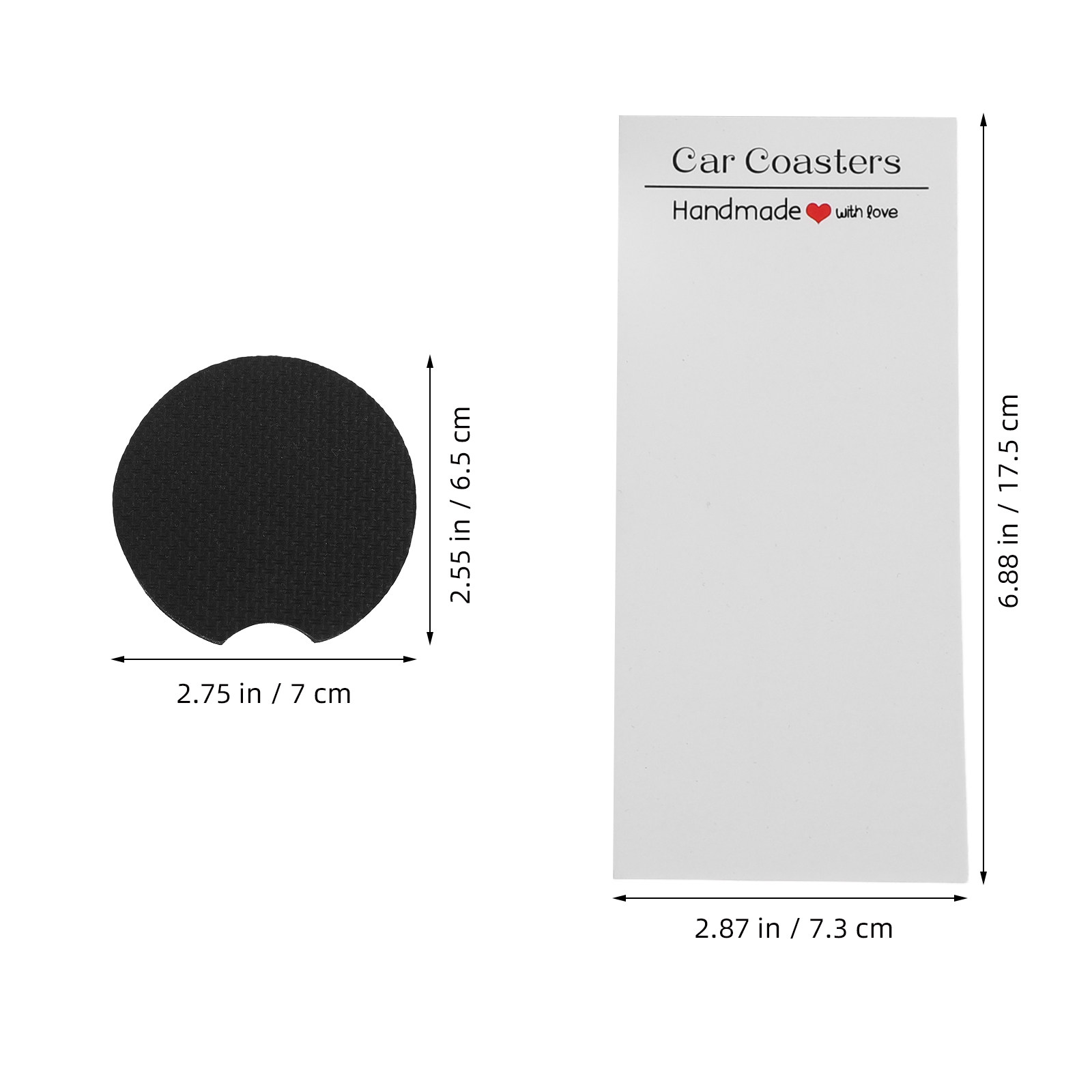 1Set Neoprene Sublimation Car  - Coaster Sublimation Blank 리뷰 및 가격