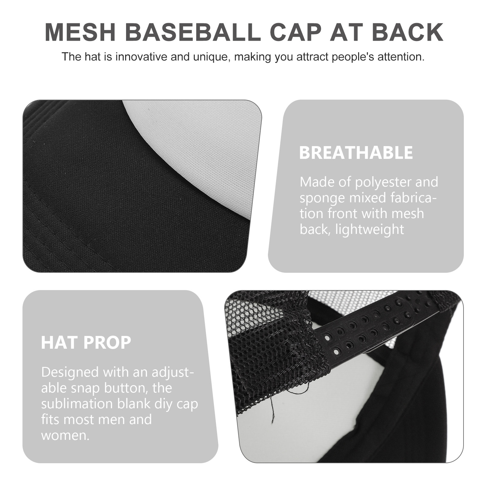 10Pcs DIY Blank Trucker Hat Me - Hat Sublimation Blank 리뷰 및 가격