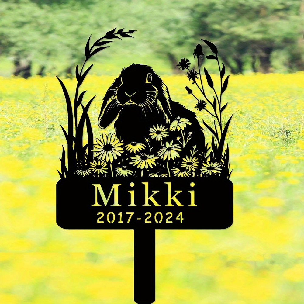 Custom Lop-Eared Rabbit Memori - Yard Sign Blank 리뷰 및 가격