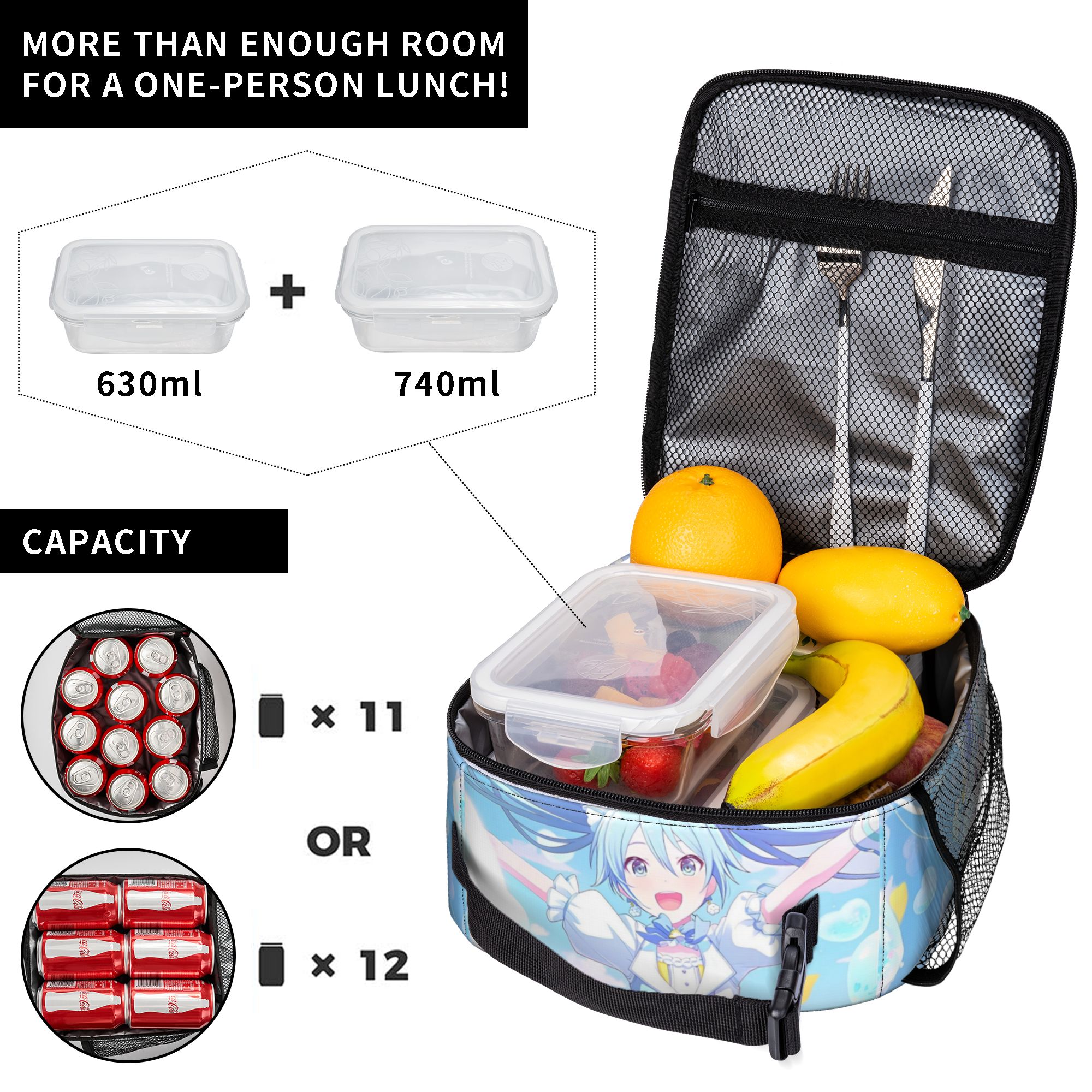 Hatsune Miku Trained Insulated - Tote Bag Sublimation 리뷰 및 가격