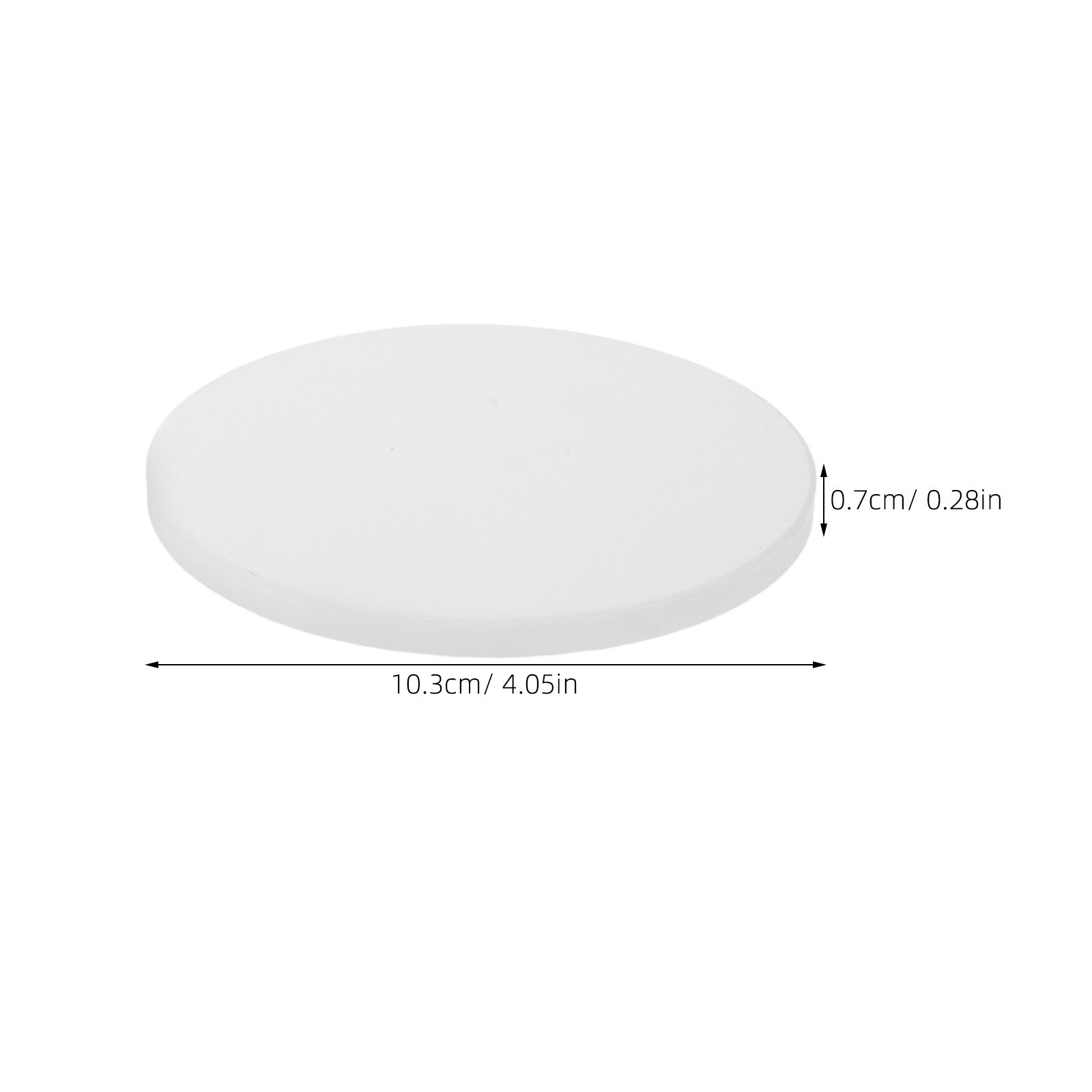 12Pcs White Round Ceramic Coas - Coaster Sublimation Blank 리뷰 및 가격