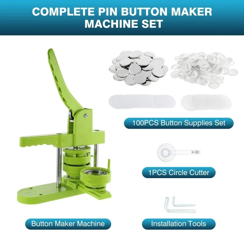 25/32/37/44MM Button Maker Mac - Button Badge Blank 리뷰 및 가격