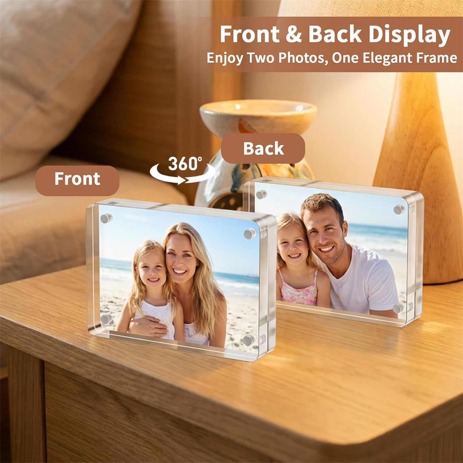 Acrylic Magnetic Photo Frame 2 - Photo Acrylic Block 리뷰 및 가격