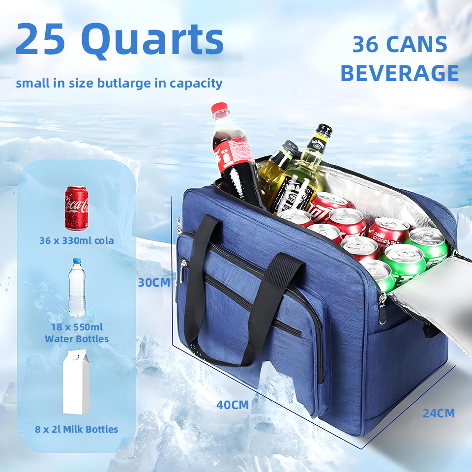 25L 3‑Layer Handheld Lunch Bag - Tote Bag Sublimation 리뷰 및 가격