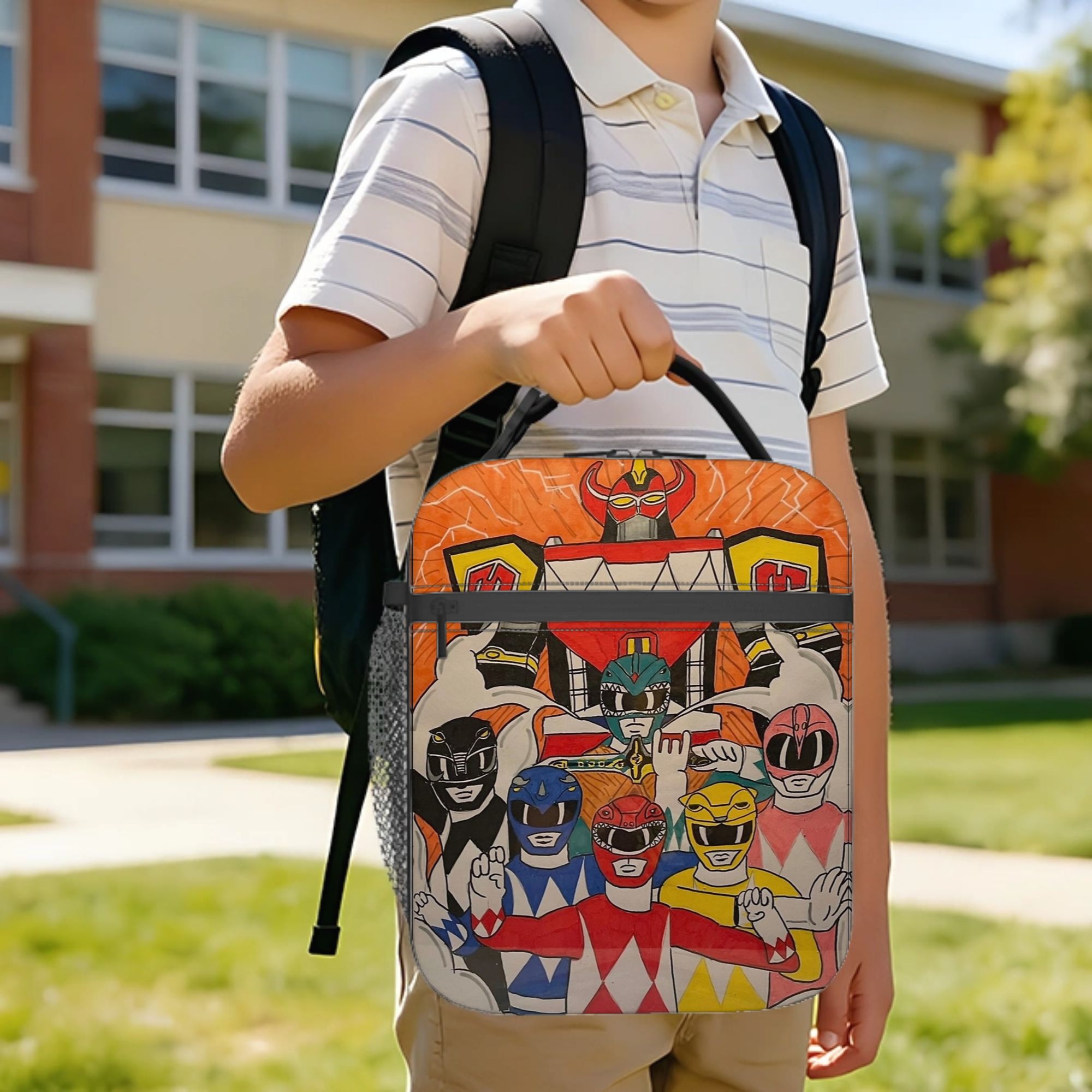 Power Rangers and Megazord Art - Tote Bag Sublimation 리뷰 및 가격