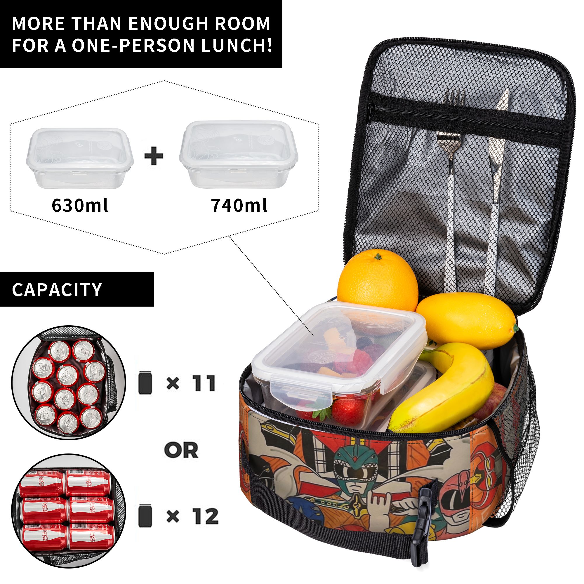 Power Rangers and Megazord Art - Tote Bag Sublimation 리뷰 및 가격